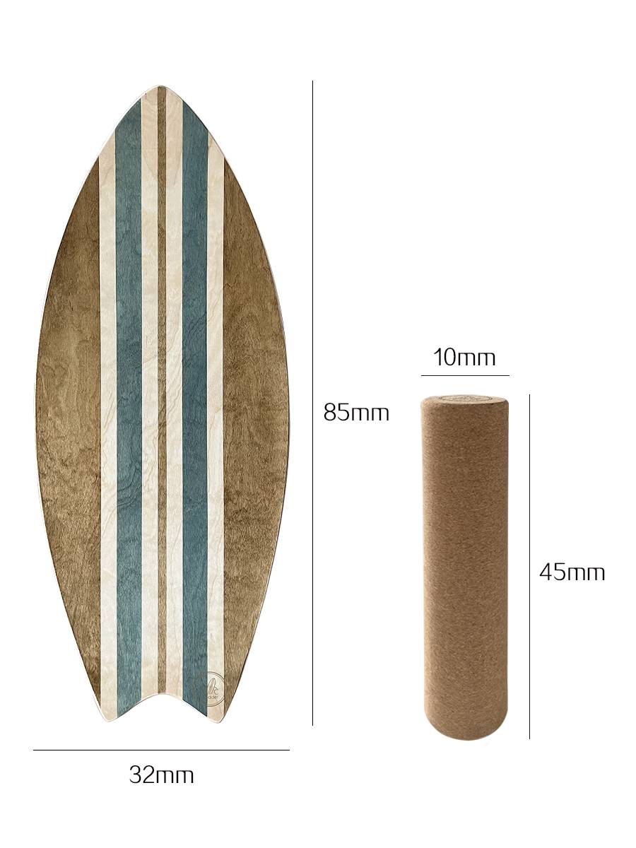 Missile Board - Brown Milk Blue